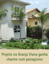 Projeto na Granja Viana ganha charme com paisagismo